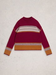 White Stuff Millie Fairisle Jumper - صورة 5 من 6