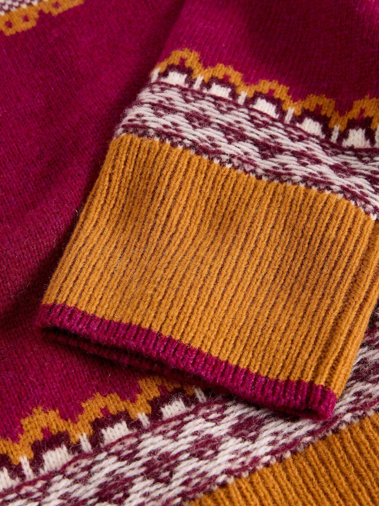 White Stuff Millie Fairisle Jumper - صورة 6 من 6