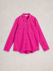 White Stuff Pink Sophie Shirt - Image 5 of 6