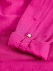 White Stuff Pink Sophie Shirt - Image 6 of 6