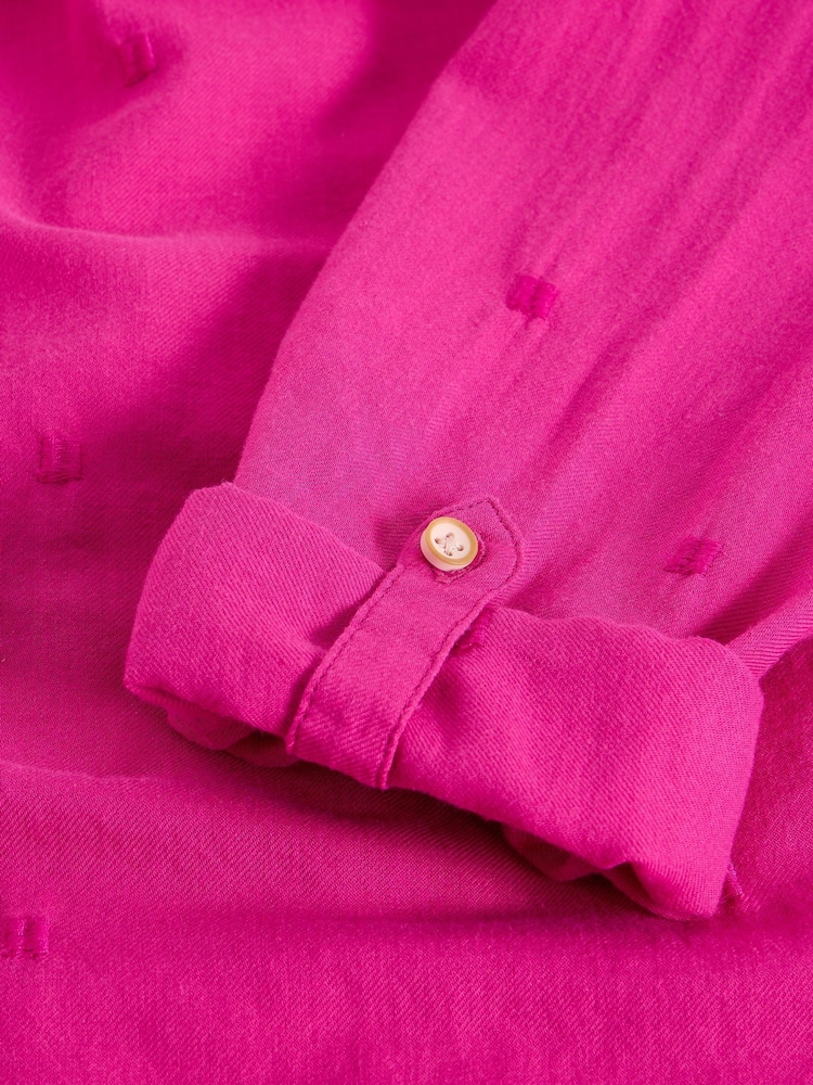 White Stuff Pink Sophie Shirt - Image 6 of 6