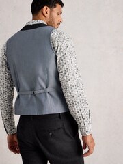 White Stuff Grey Wool Blend Waistcoat - Image 4 of 6