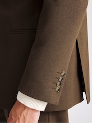 Relaxed Fit Chestnut Flannel Jacket - Image 4 of 4