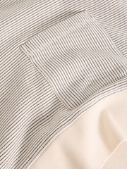 White Stuff White Stripe Crew Neck Sweat Top - Image 2 of 2