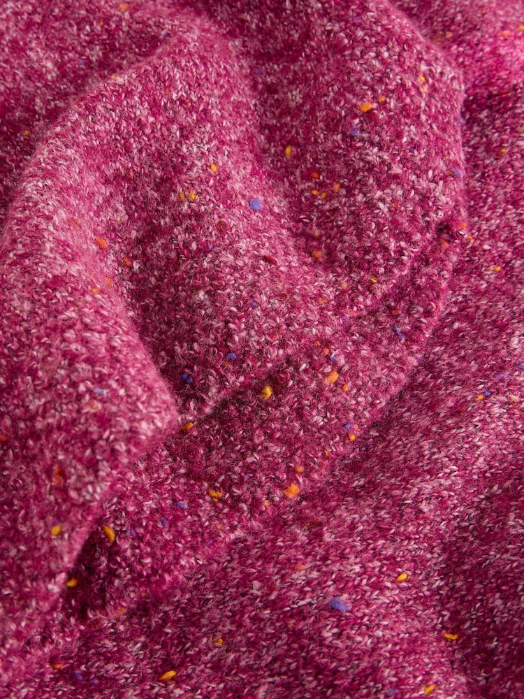 White Stuff Purple Talia Nep Jumper - Image 6 of 6 White Stuff Purple Talia Nep Jumper - Image 6 of 6
