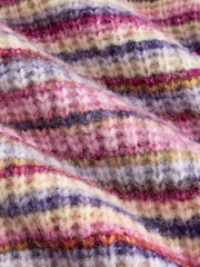 White Stuff Pink Suzanna Spacedye Jumper - Image 6 of 6