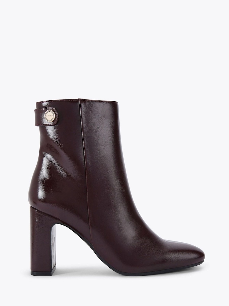 Carvela Red Ankle Boots - Image 2 of 5 Carvela Red Ankle Boots - Image 2 of 5