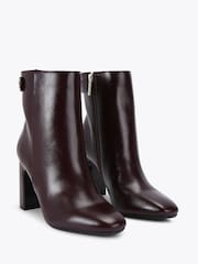 Carvela Red Ankle Boots - Image 4 of 5