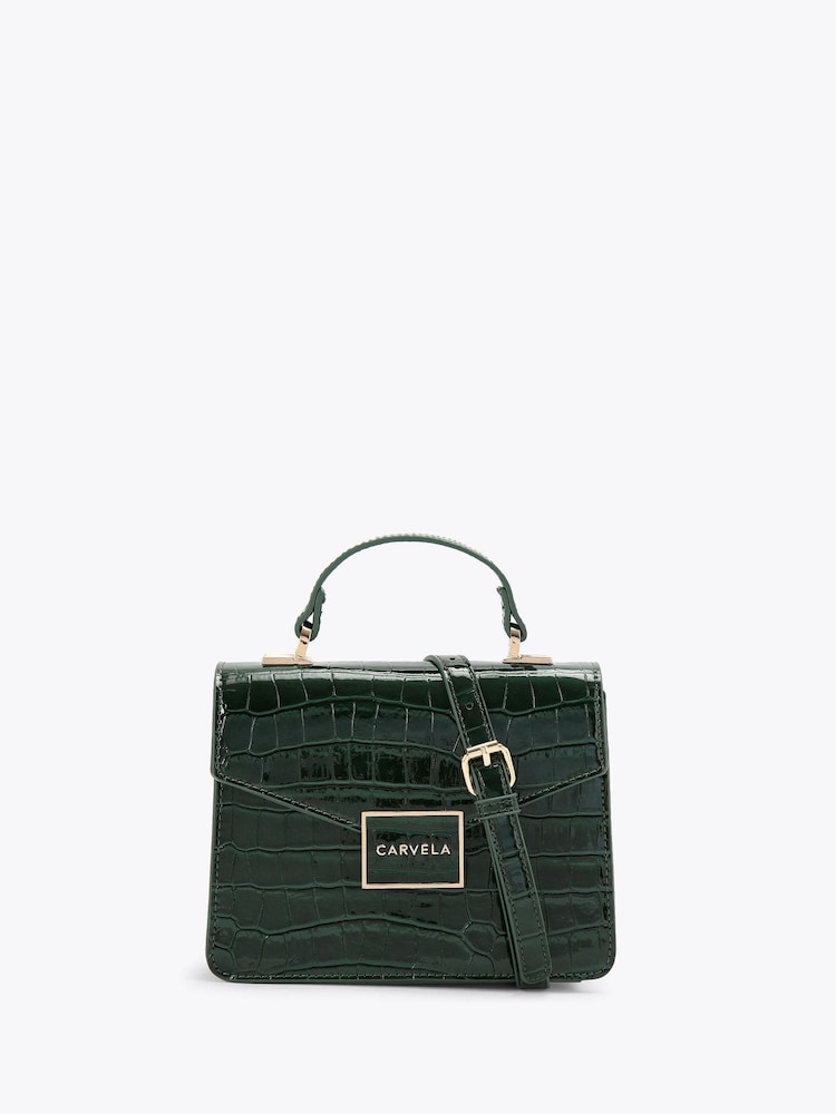 Carvela Green Jessica Top Handle Bag - Image 1 of 4