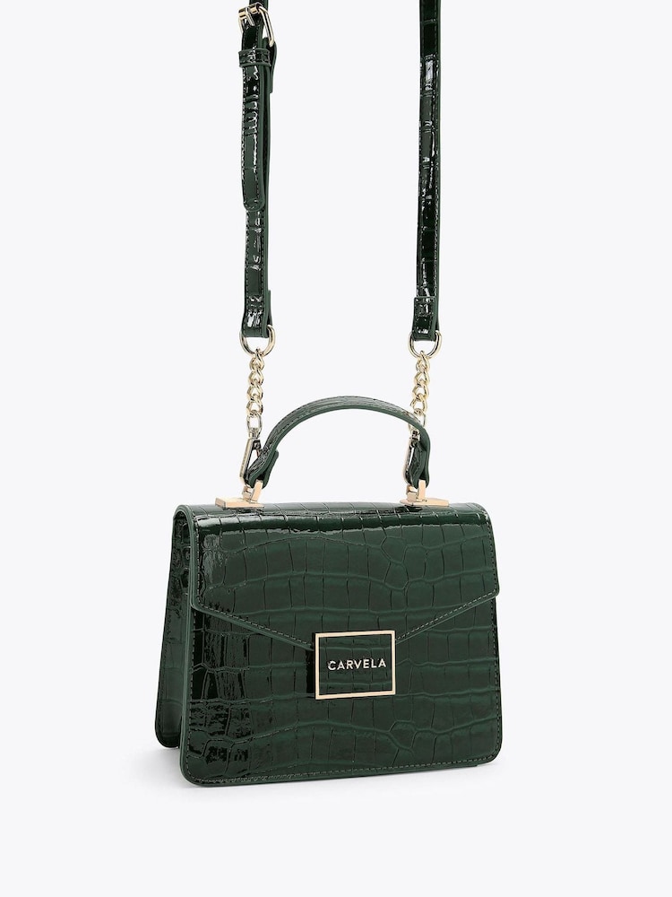 Carvela Green Jessica Top Handle Bag - Image 2 of 4