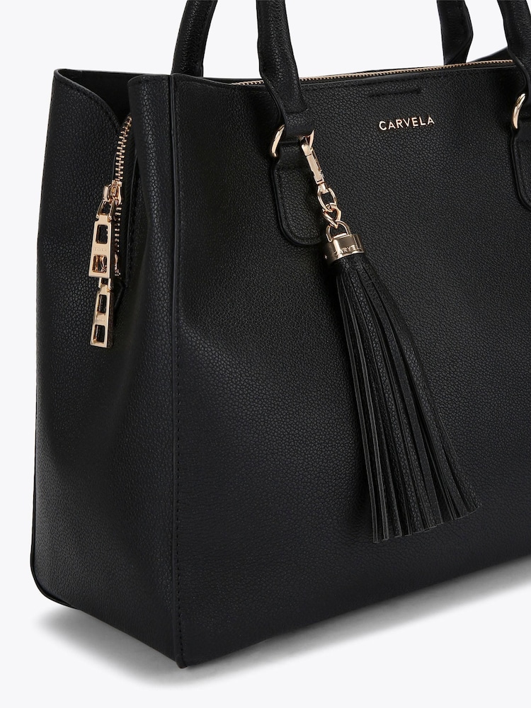 Carvela Black Como Large Tote Bag - Image 4 of 4 Carvela Black Como Large Tote Bag - Image 4 of 4