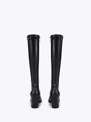Carvela Black Strut Knee High Boots - Imagem 3 de 4
