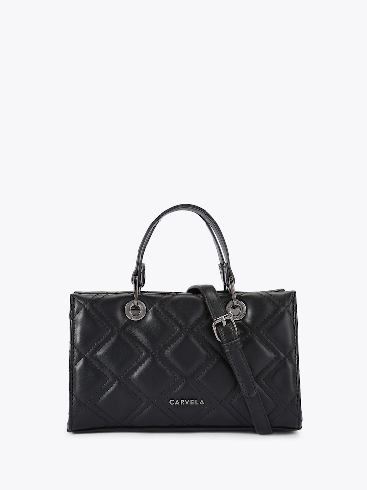 Carvela Rosa East West Black Bag - Image 1 of 4