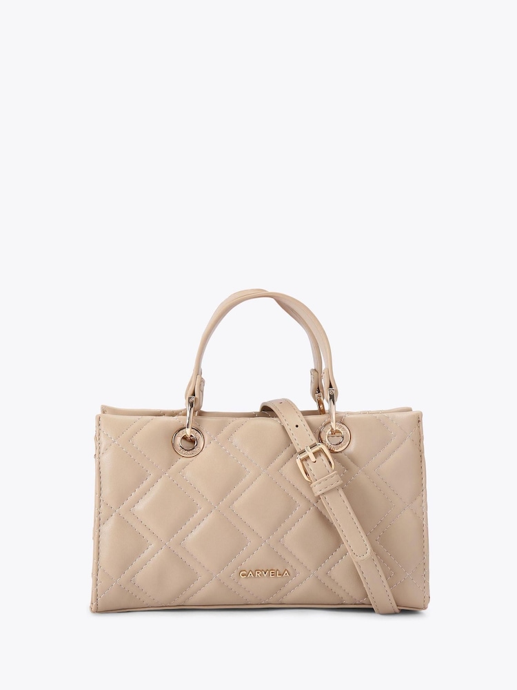 Carvela Rosa East West Nude Bag - Image 1 of 4