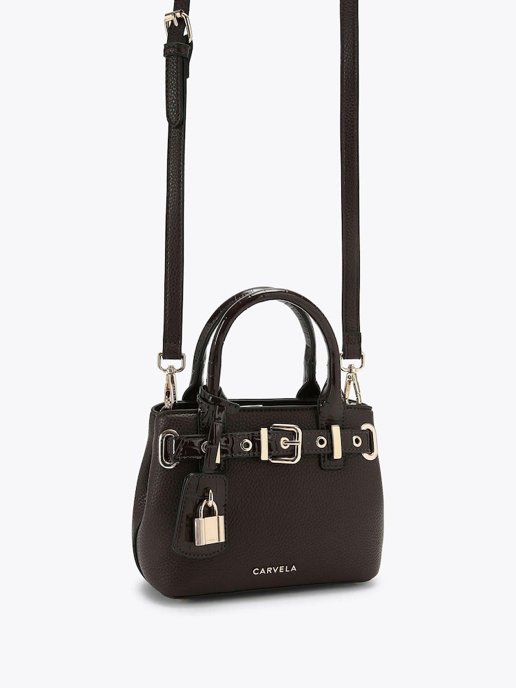 Carvela Maria Micro Belt Brown Bag - Image 2 of 4 Carvela Maria Micro Belt Brown Bag - Image 2 of 4