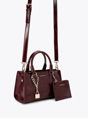 Carvela Red Latte East-West Bag - Image 2 of 4