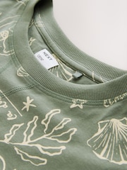 Sage Green Lemons Nightie - Image 2 of 3