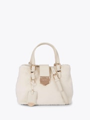 Carvela Maria Mini Fur White Bag - Image 1 of 4