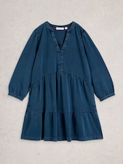 White Stuff Blue Marta Indigo Tunic - Image 5 of 6