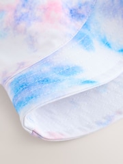 Blush Pink Blue  Lilo & Stitch Tie Dye Effect Bucket Hat (1-16yrs) - Image 2 of 3