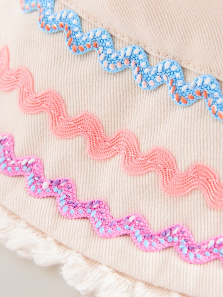 Cream Bucket Hat (3mths-16yrs) - Image 5 of 5