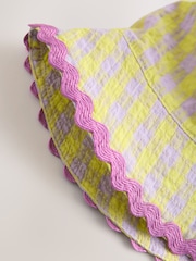 Yellow/Purple Bucket Hat (3mths-16yrs) - Image 2 of 3