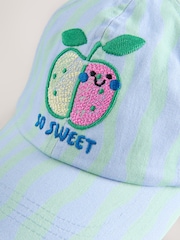 Verde/Albastru - Apple Placement Cap (1-13yrs) - Imaginea 2 din 3