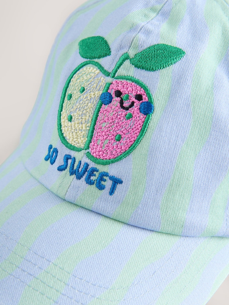 Verde/Albastru - Apple Placement Cap (1-13yrs) - Imaginea 2 din 3