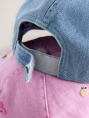 Pink Fruit/Blue Cherry Caps 2 Pack (1-13yrs) - Image 2 of 4