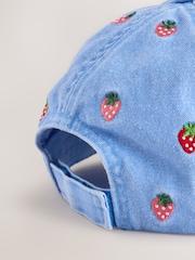 Blue/Red Berries Baseball Cap (1-16yrs) - Image 3 of 3