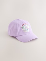 بنفسجي فاتح وحيد القرن - قبعة (1-16 سنة) - صورة 5 من 7