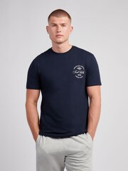 Jack Wills Blue Sporting Goods Graphic T-Shirt - Image 1 of 4