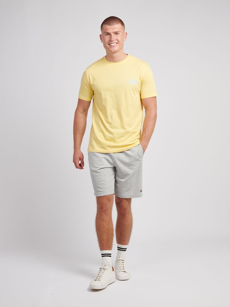 Jack Wills Yellow Chest Graphic T-Shirt - Image 3 of 3