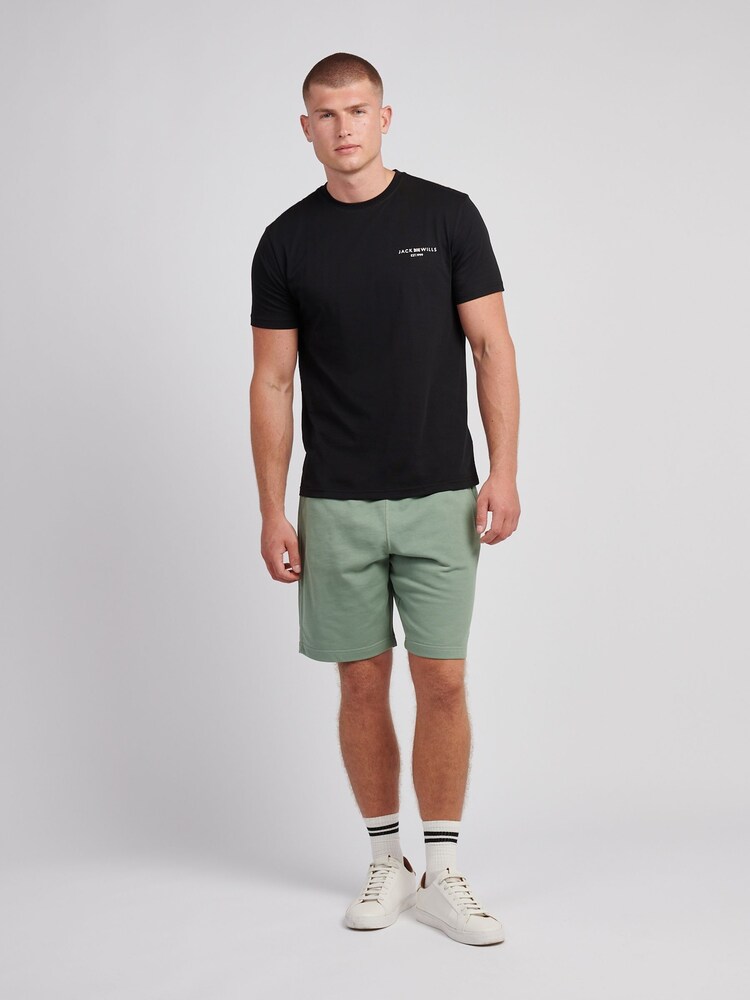 Jack Wills Black Chest Union Flag T-Shirt - Image 3 of 3 Jack Wills Black Chest Union Flag T-Shirt - Image 3 of 3