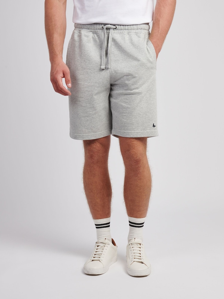 Jack Wills Grey Balmore Loopback Shorts - Image 1 of 4