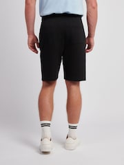 Jack Wills Black Sports Team Loopback Shorts - Image 2 of 4