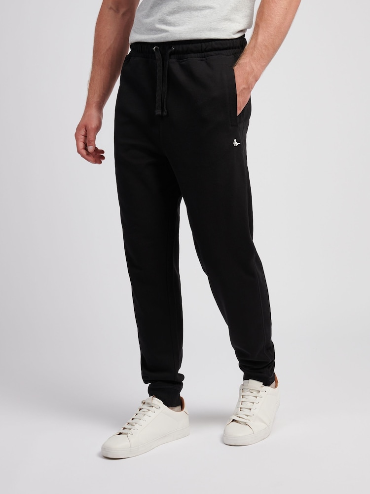 Jack Wills Black Haydor Loopback Joggers - Image 2 of 4