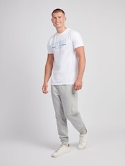 Jack Wills Grey Haydor Loopback Joggers - Image 3 of 4