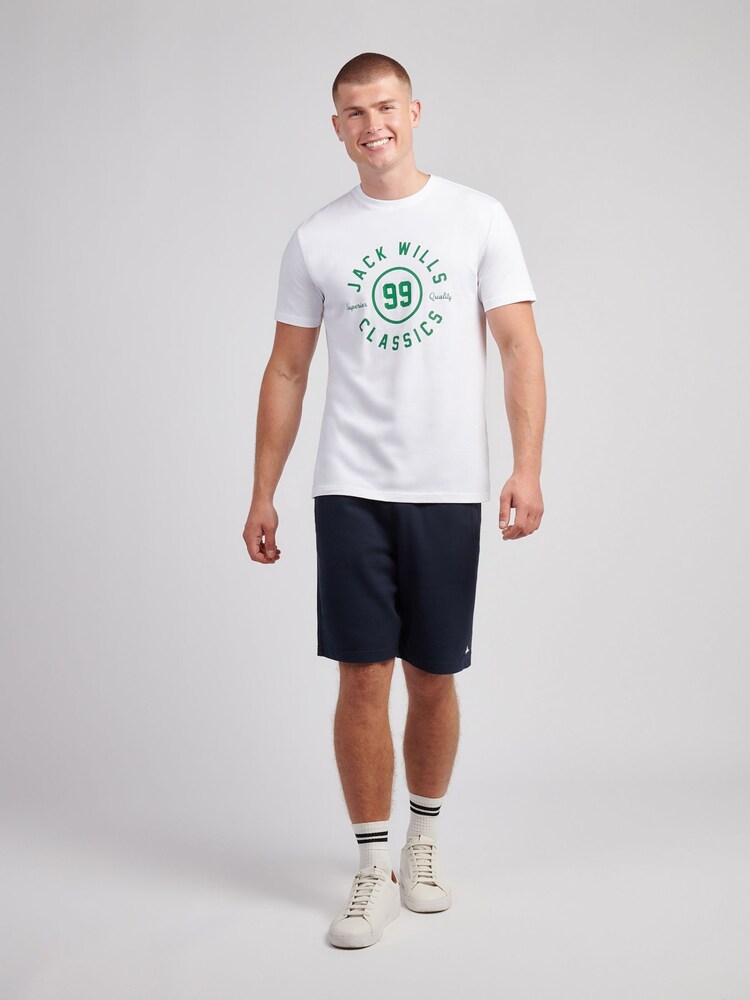 Jack Wills White Ringer Graphic T-Shirt - Image 3 of 3 Jack Wills White Ringer Graphic T-Shirt - Image 3 of 3