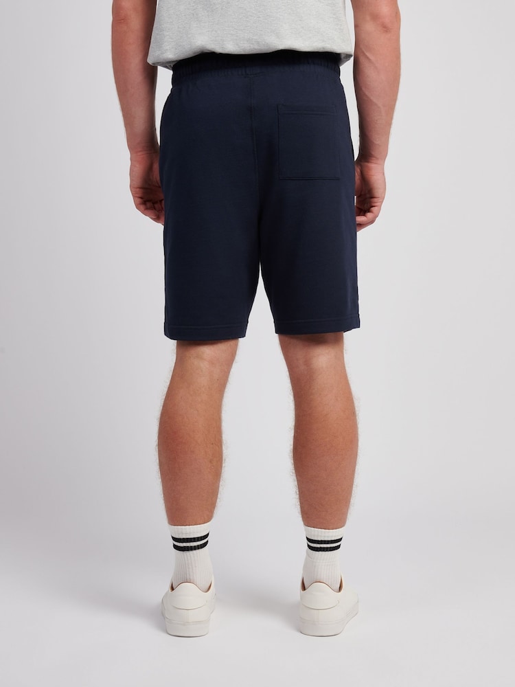 Jack Wills Blue Sport Club Loopback Shorts - Image 2 of 4