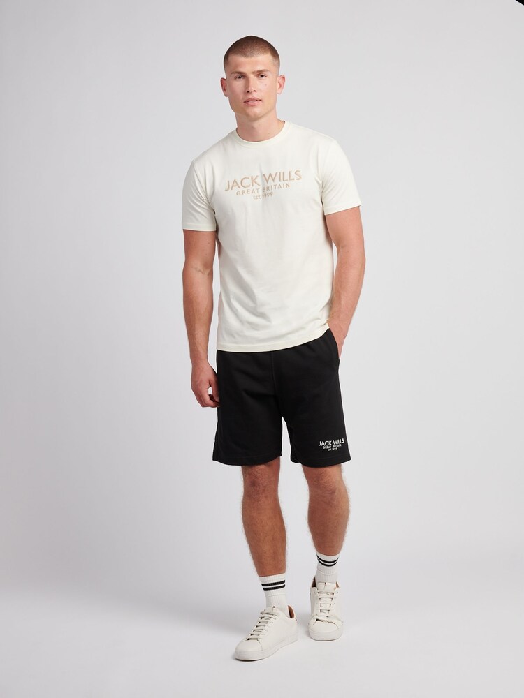 Jack Wills White Carnaby T-Shirt - Image 3 of 3 Jack Wills White Carnaby T-Shirt - Image 3 of 3