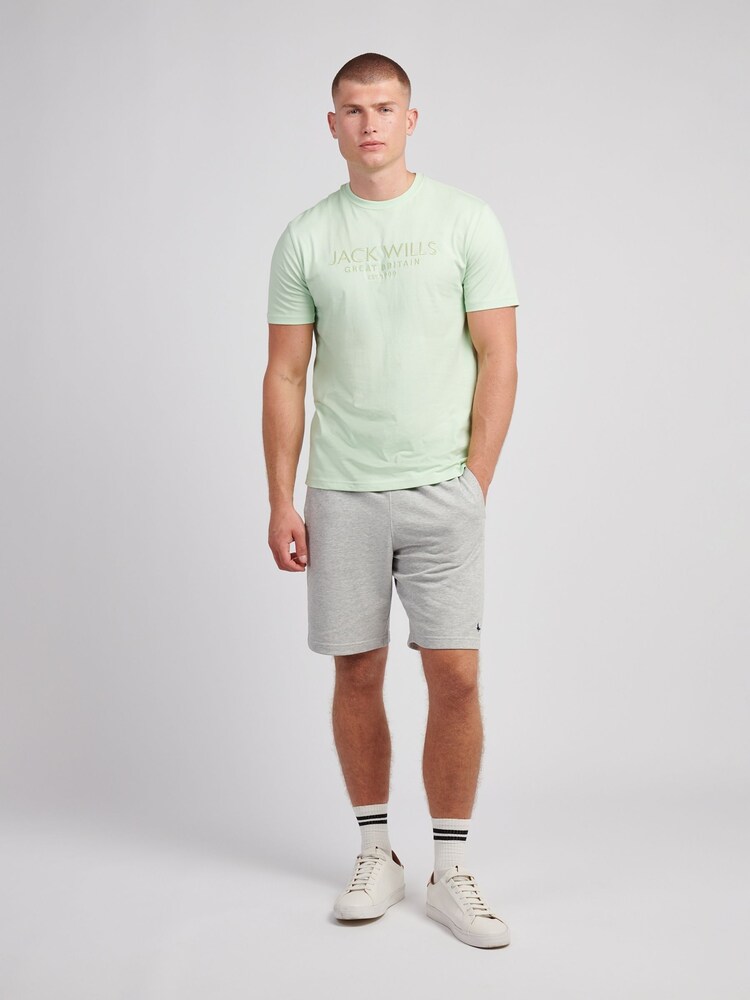 Jack Wills Pastel Green Carnaby T-Shirt - Image 3 of 3 Jack Wills Pastel Green Carnaby T-Shirt - Image 3 of 3