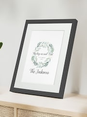 Personalised Anniversary “I Do” Keepsake Framed Print by Jonnys Sister - Image 1 of 3