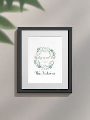 Personalised Anniversary “I Do” Keepsake Framed Print by Jonnys Sister - Image 3 of 3