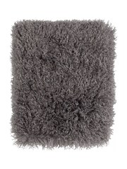 Furn Grey Rowan Faux Fur Throw - Image 2 of 3