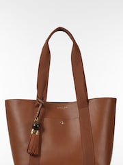 Luella Grey Cream Benita Casual Tote With Pouch - Image 4 of 6