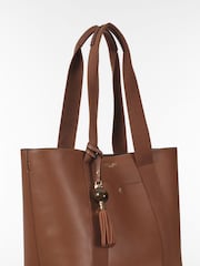 Luella Grey Cream Benita Casual Tote With Pouch - Image 5 of 6