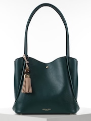 Luella Grey Blue Floella Tote - Image 2 of 8