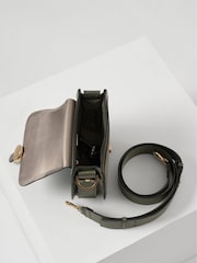 Luella Grey Luella Grey Green Venetia Saddle Cross-Body Bag - Slika 3 iz 8