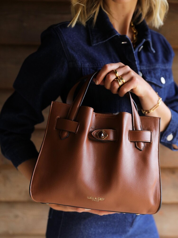 Luella Grey Cream Bonnie Tote - Image 6 of 6